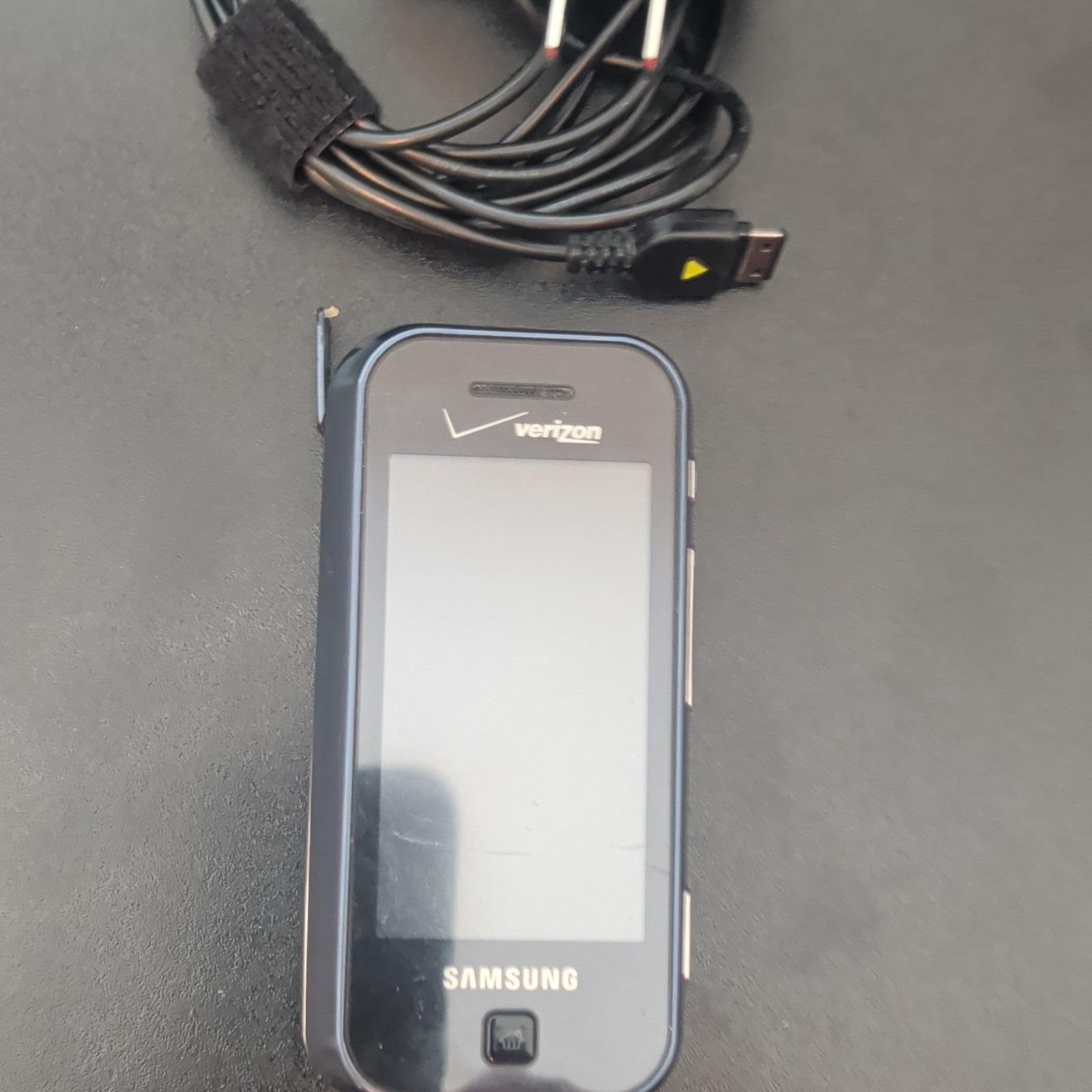 Samsung Glyde Verizon CDMA Slate Smartphone Black 128GB 2MP 2G/3G