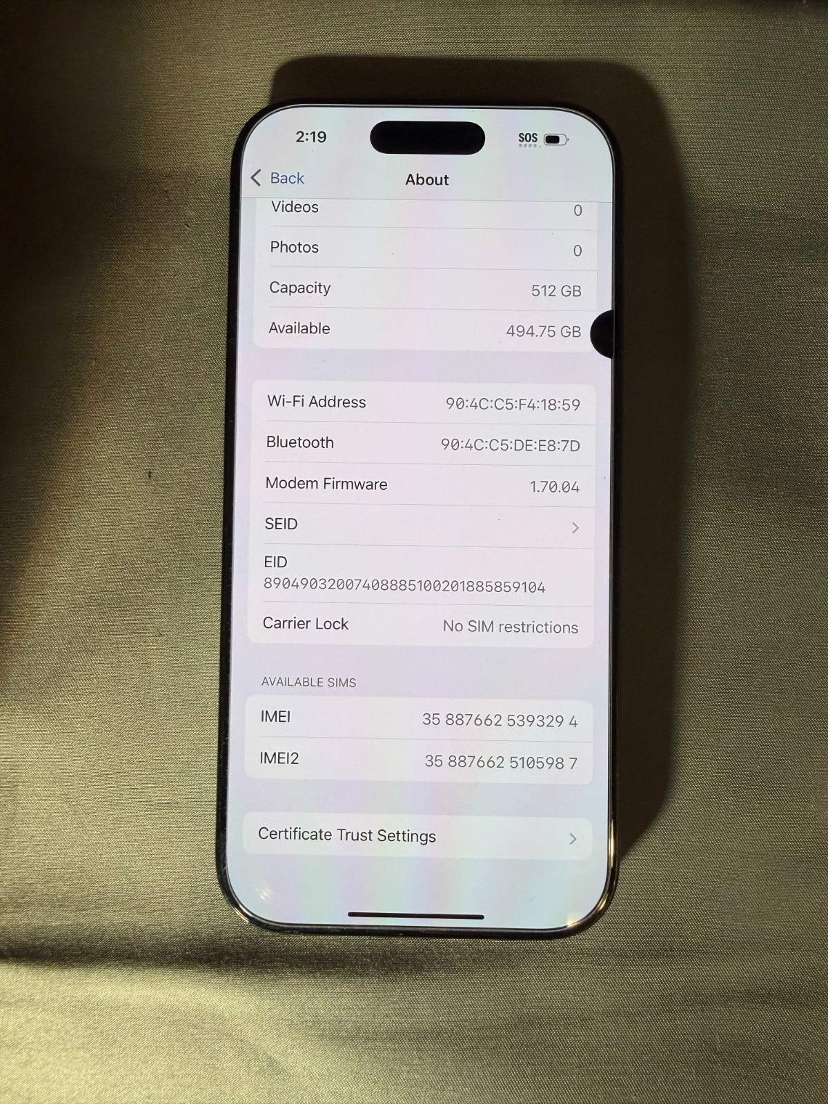 Apple iPhone 16 Pro – 512 GB – Black Titanium (Unlocked) (MYML3LL/A)