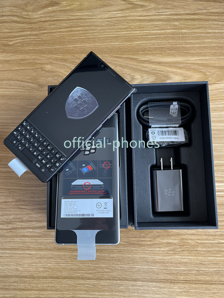 Unlocked BlackBerry KEY2 DualSIM BBF100-6 128GB+6GB 4G LTE New Sealed Smartphone