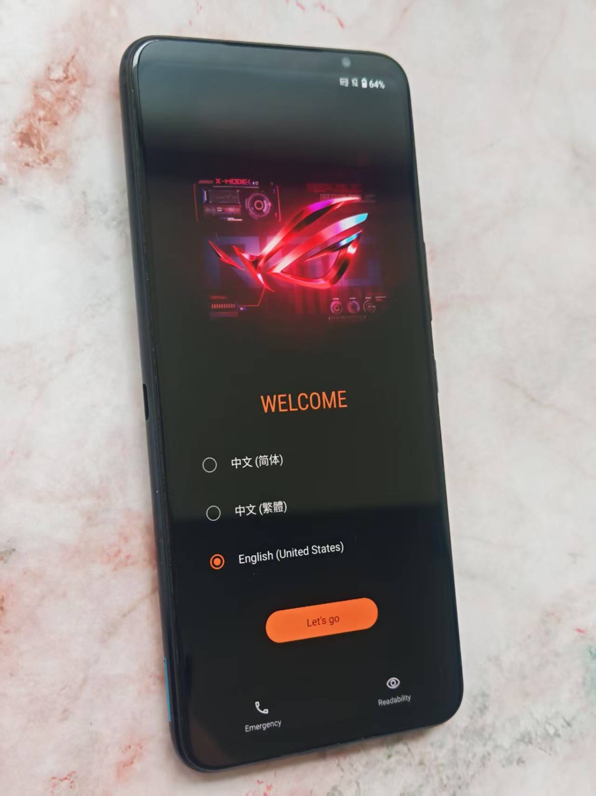 Asus ROG Phone 6 (Unlocked) 5G 256/512 GB Gaming phone Phantom Black OPEN BOX