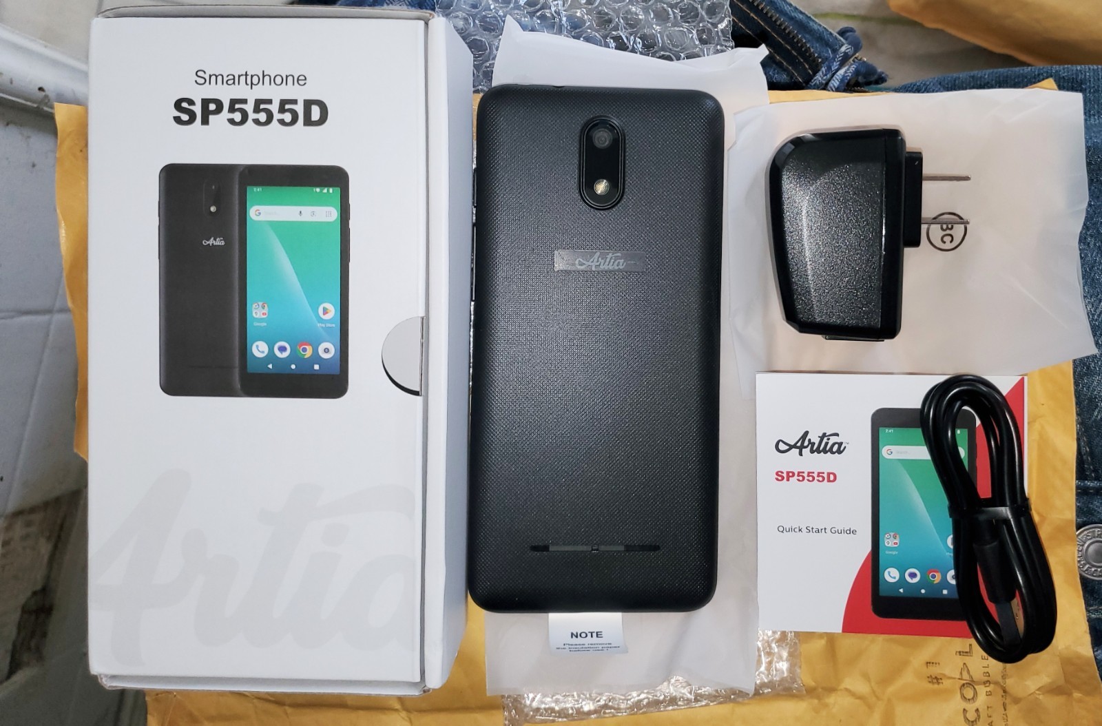 NEW UNLOCKED 4G SMARTPHONE & CHRGR WITH 6 MOS DATA PLAN WORTH $250 ONLY $89