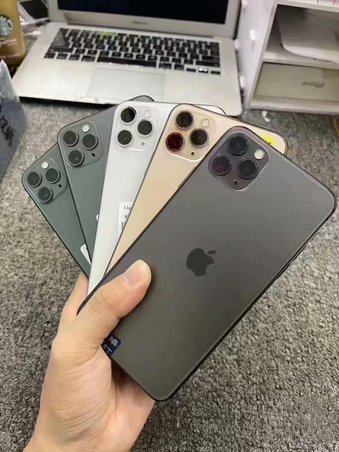 90%N ew Apple iPhone 11 Pro Max Unlocked 64/256/512GB – All colors -Smartphone