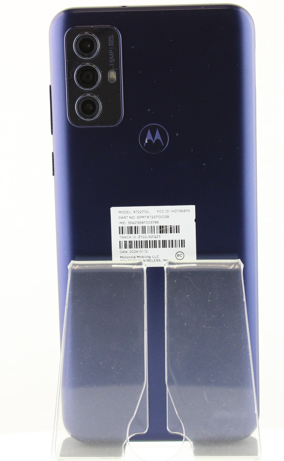 Motorola Moto G Play XT2271DL Tracfone 32GB Blue Excellent Shape