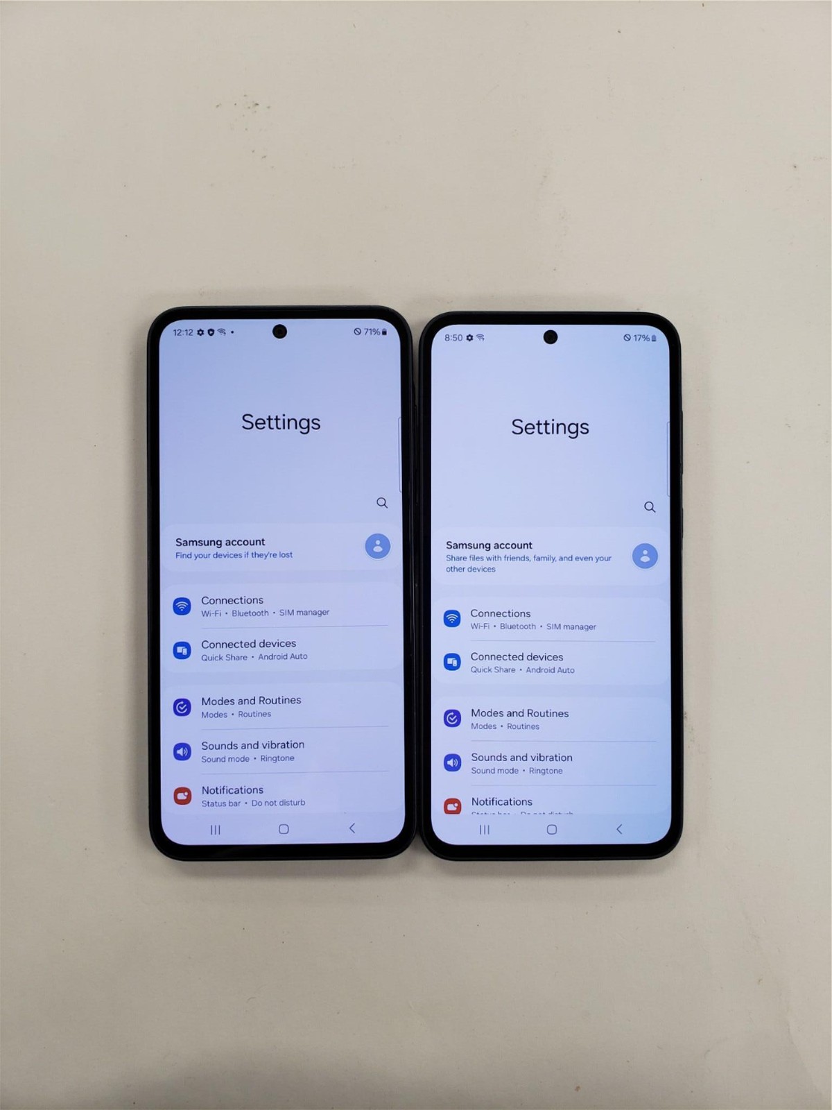 Lot of 2 Samsung A35 SM-A356U 128GB Blue Spectrum Only **READ**