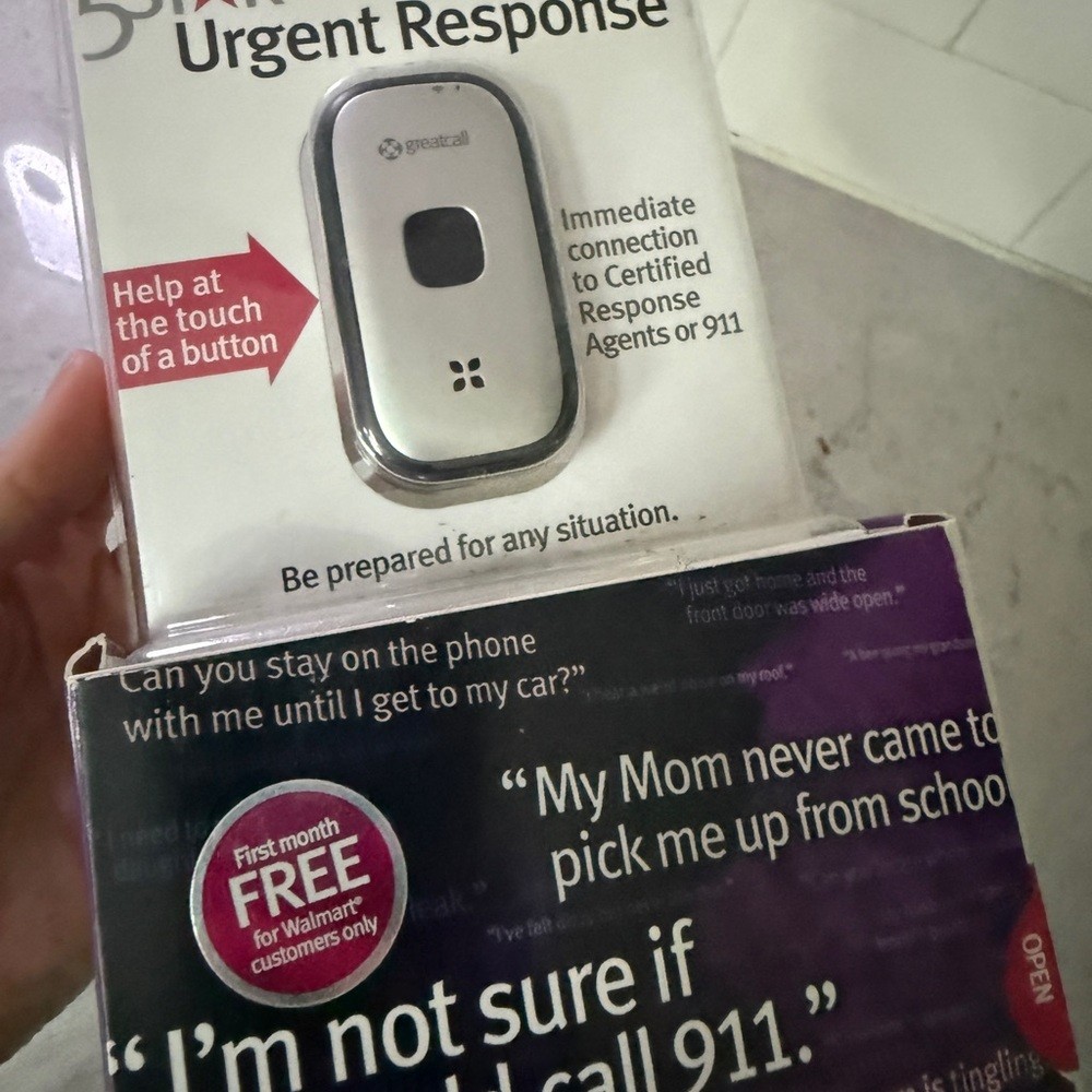 New Great call Silver Urgent Response Device