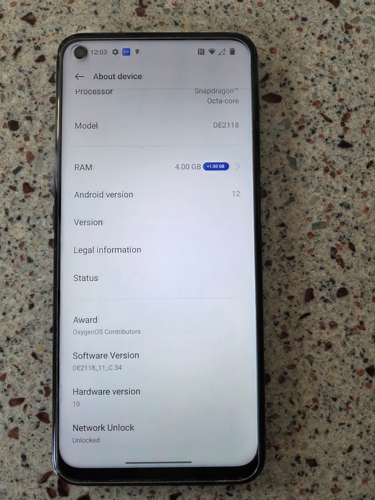OnePlus Nord N200 5G – 64 GB – Blue Quantum (Metro) Unlockeded