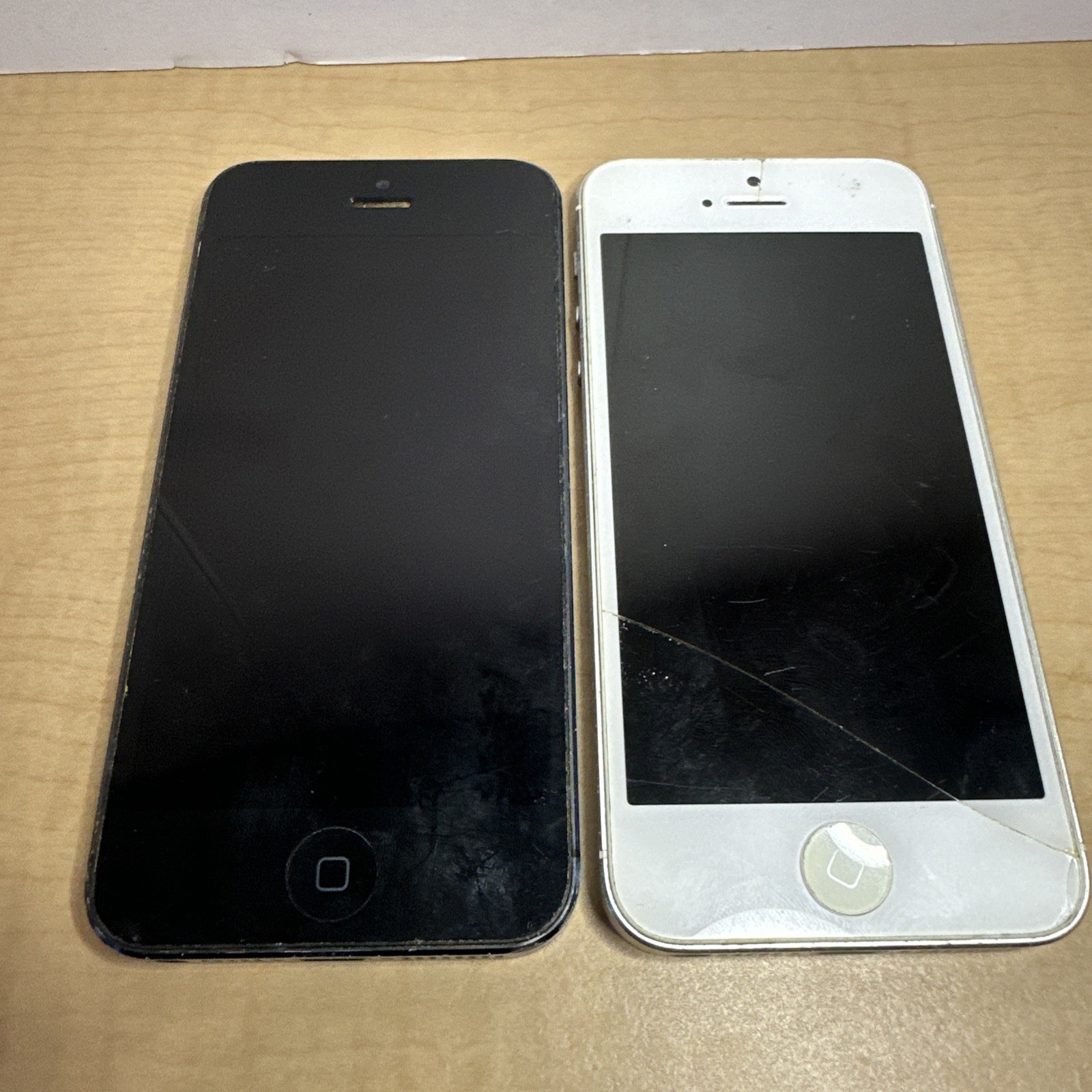 2 iPhone 5 (Model A1429) Not Working/charging Please See Pics On Condition