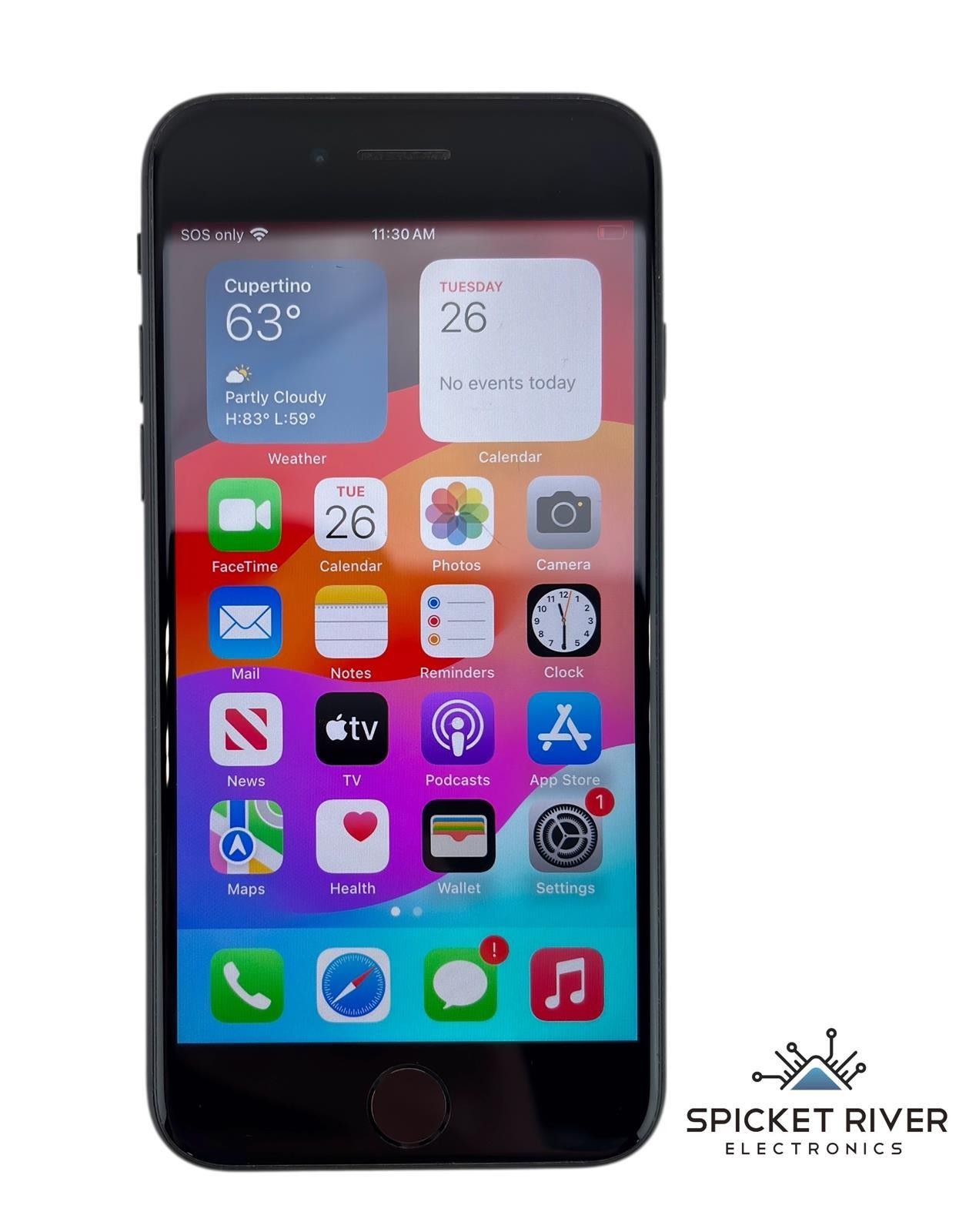 Apple iPhone SE 2nd Gen. A2275 – 64GB Unlocked – Black iOS Smartphone – READ