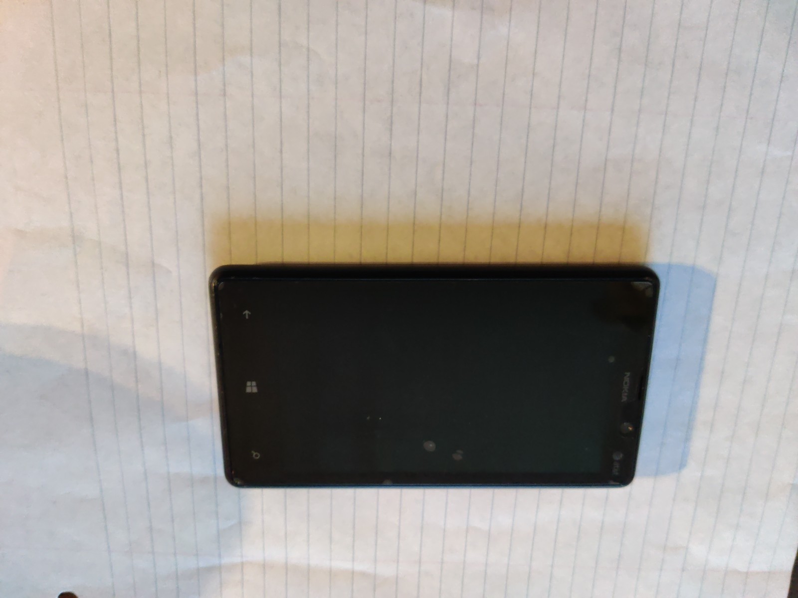 #1C# Nokia Lumia 820 8GB Windows 8.1 Black AT&T Network Locked