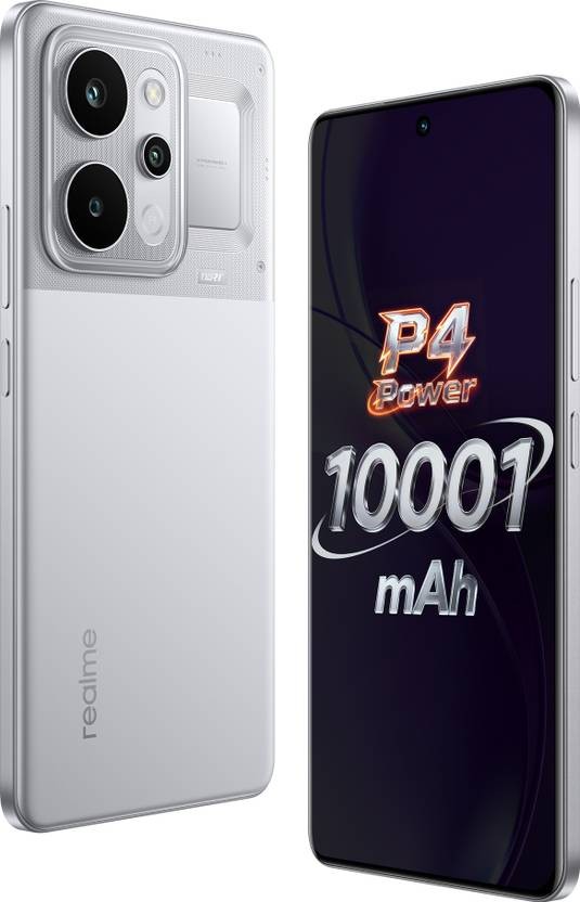 realme P4 Power 5G (Silver 256GB 12GB Ram) Dimensity 7400 Ultra Global Version.