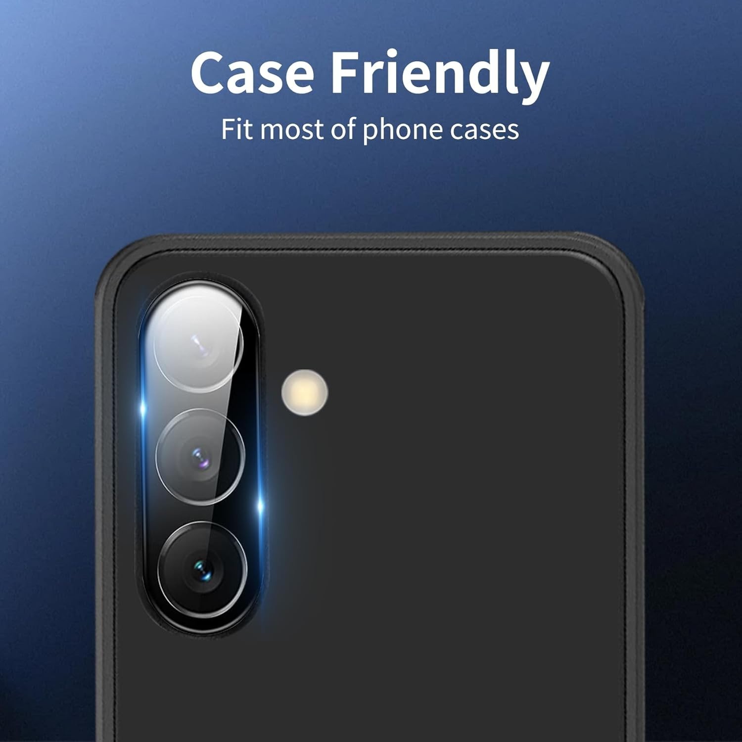 Dengduoduo 3 Pack Camera Lens Protector for Samsung Galaxy A17, Tempered Glass C