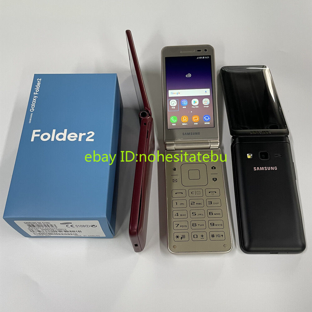 Samsung Galaxy Folder2 SM-G160N SM-G1650 Flip Unlocked SmartPhone- New Unopened