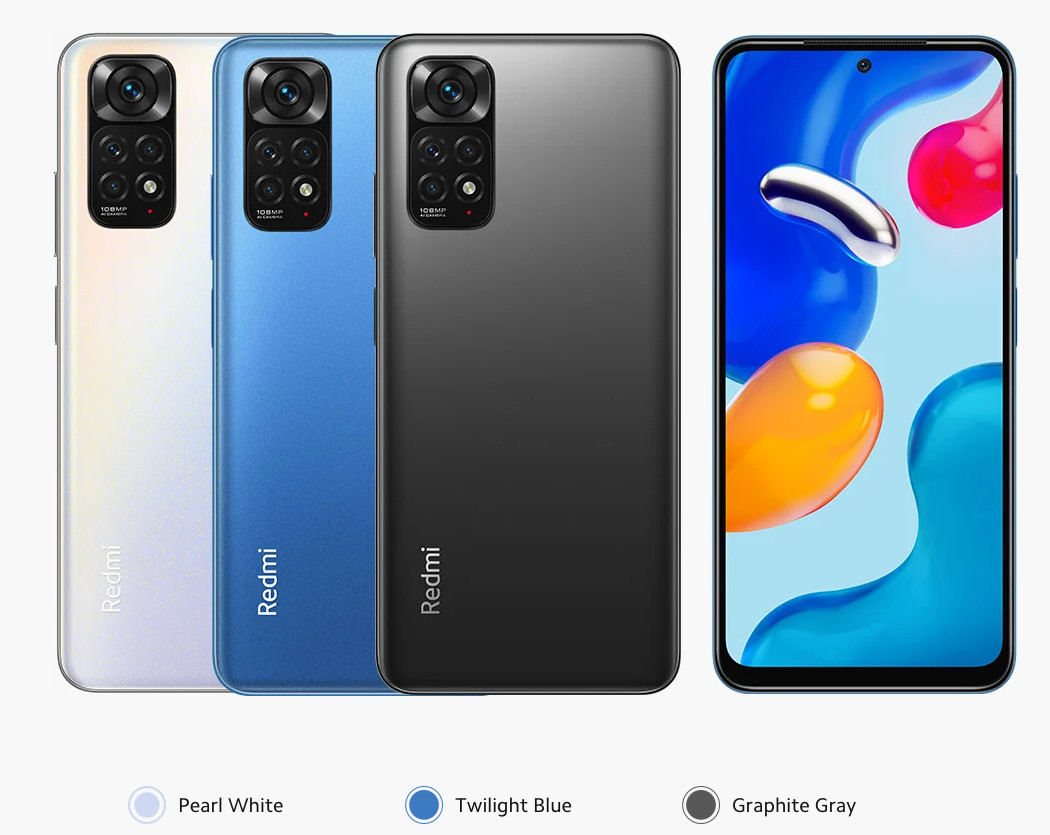Xiaomi Redmi Note 11S 4G LTE Twilight Blue – 8GB RAM – 128GB ROM – Global – NEW