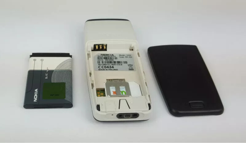 Original Nokia 1110 1110i 2G GSM 900/1800 Dualband Mobilephone Classic Barphone