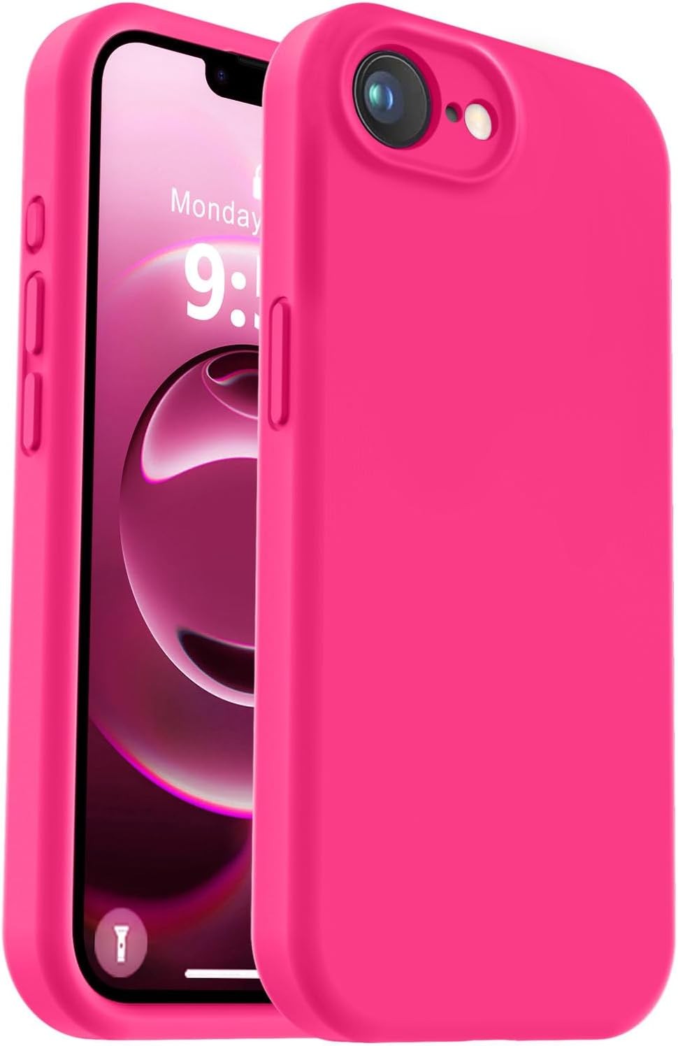 iPhone 17e Case and for iPhone 16e Case, Liquid Silicone Upgrade Shockproof Phon