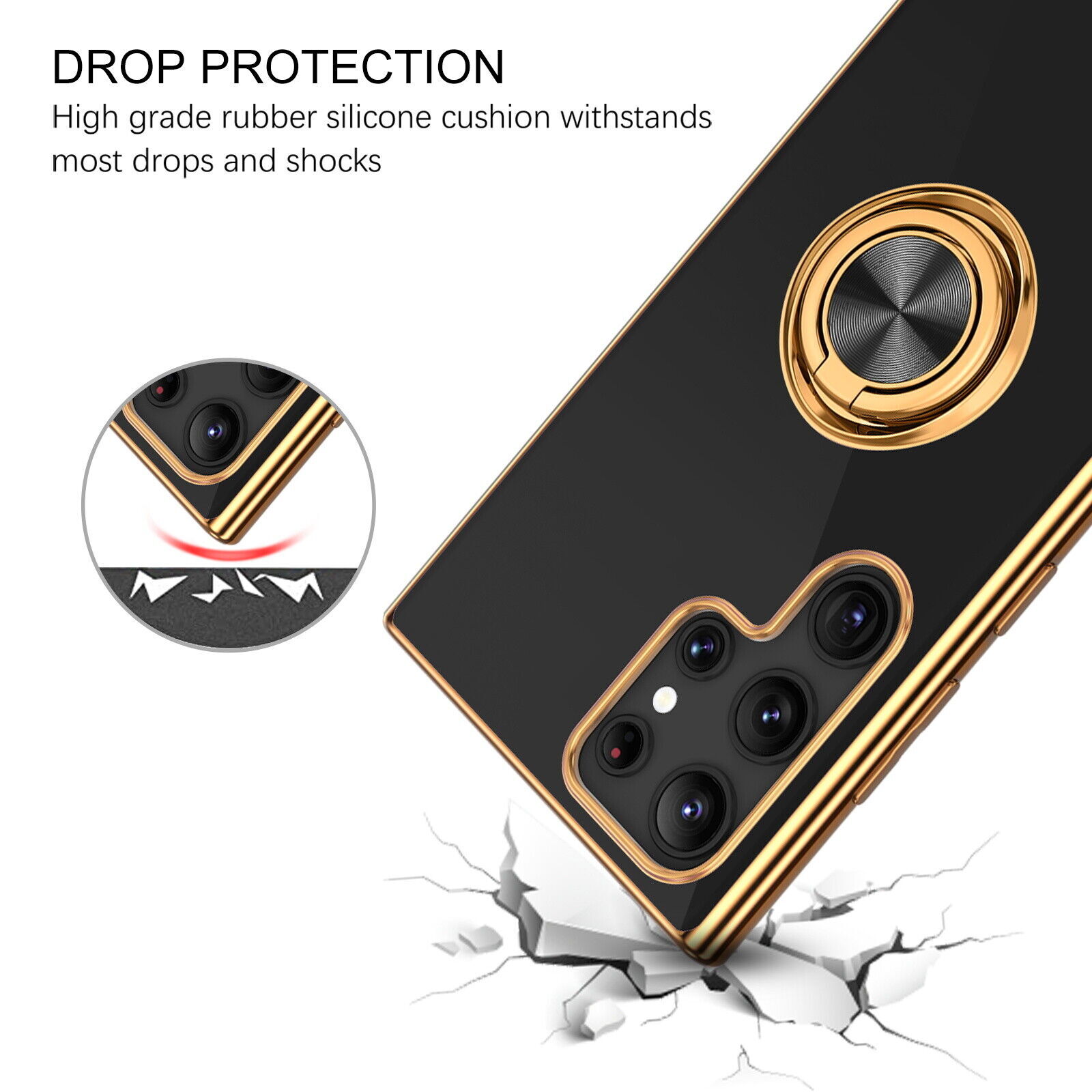 For Samsung Galaxy S24 S23 FE S23 Ultra S22 S21 S20 Shockproof Heavy Duty Case