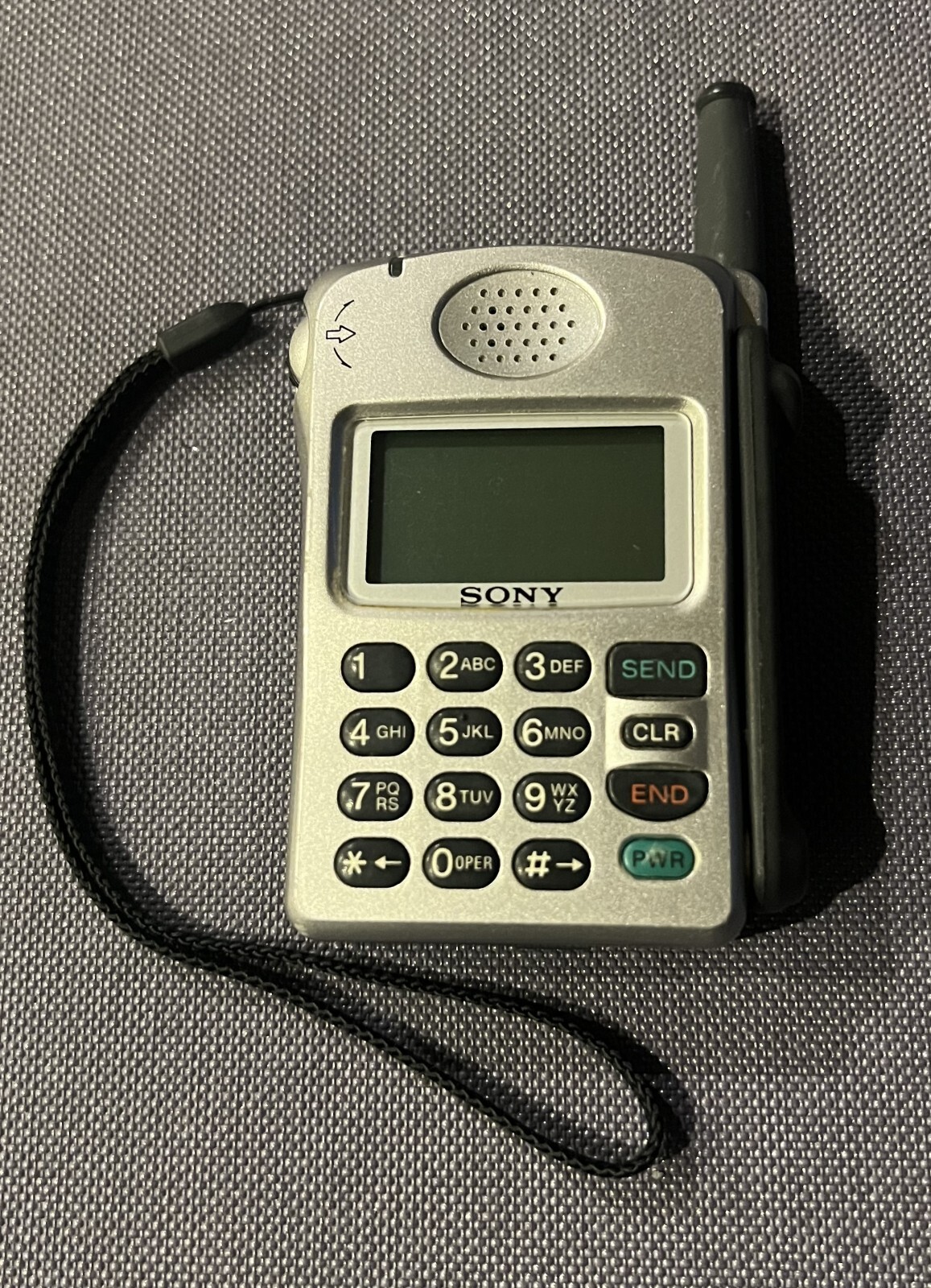 COLLECTIBLE Sony CM-Z200 D-Wave Zuma 1997 Cell Phone CDMA 800 BUNDLE – WORKING