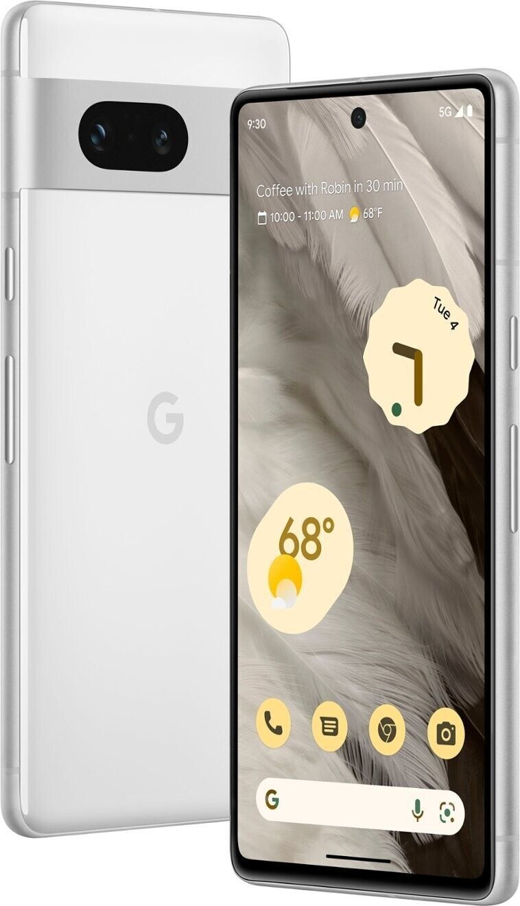 Google Pixel 7 GVU6C 128GB 256GB Unlocked Very Good Refurbished 1 Year Warranty