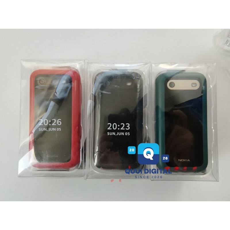 Nokia 2660 Flip – 128 MB – (Unlocked) Bluetooth Large keypad flip phone