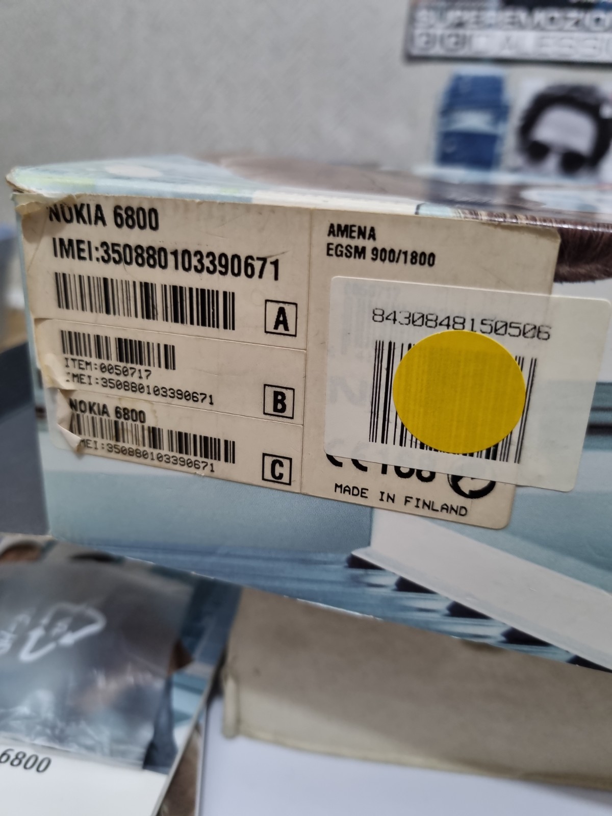 NOKIA-6800- New Old Stock Boxed