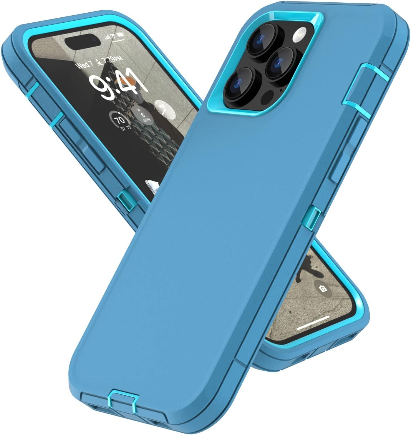 iPhone 14 Pro Max Case Heavy Duty Hybrid Shockproof Bumper Durable Phone Cover