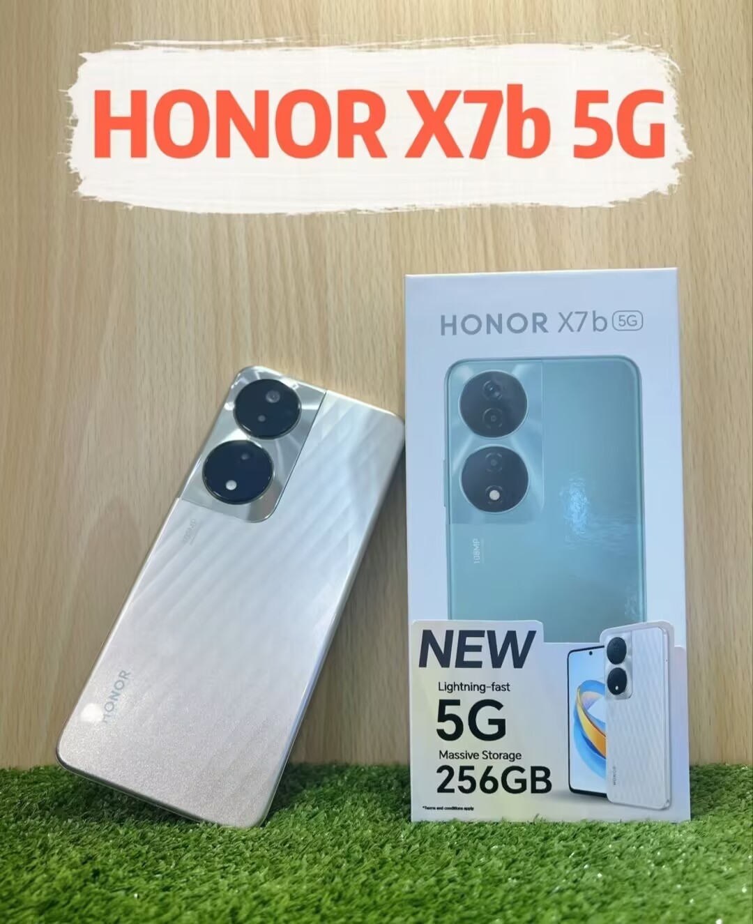 Global Honor X7B 5G 6.8″8+256GB Google Mediatek Dimensity 6020 Android 13
