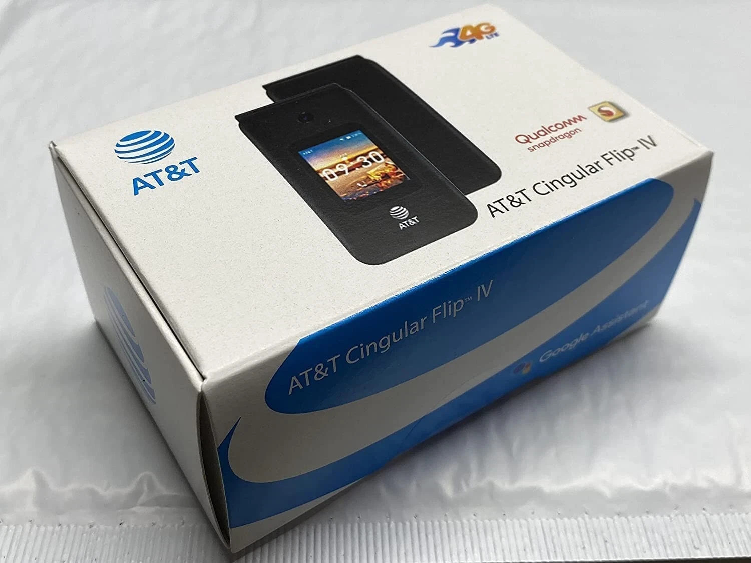 U102AA Cingular Flip IV 2.8″ 4GB I Black 4G-LTE AT&T (Open Box)