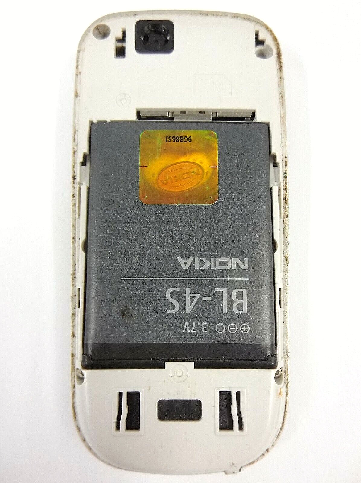 Nokia 2680 Slide – Slate Gray ( AT&T ) Very Rare GSM Slider Phone – No Back
