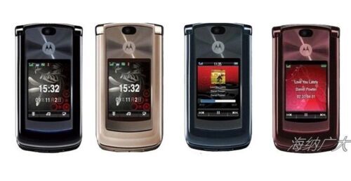 Original Motorola RAZR2 V9 3G 2.0MP 2GB WCDMA 2.2″ Unlocked Flip Cellular Phone