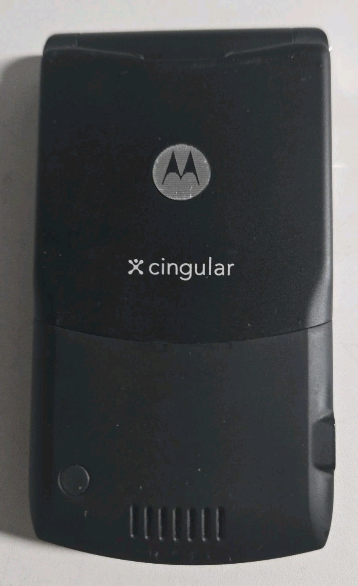 Motorola Razr V3 Black Cingular Cellular Phone