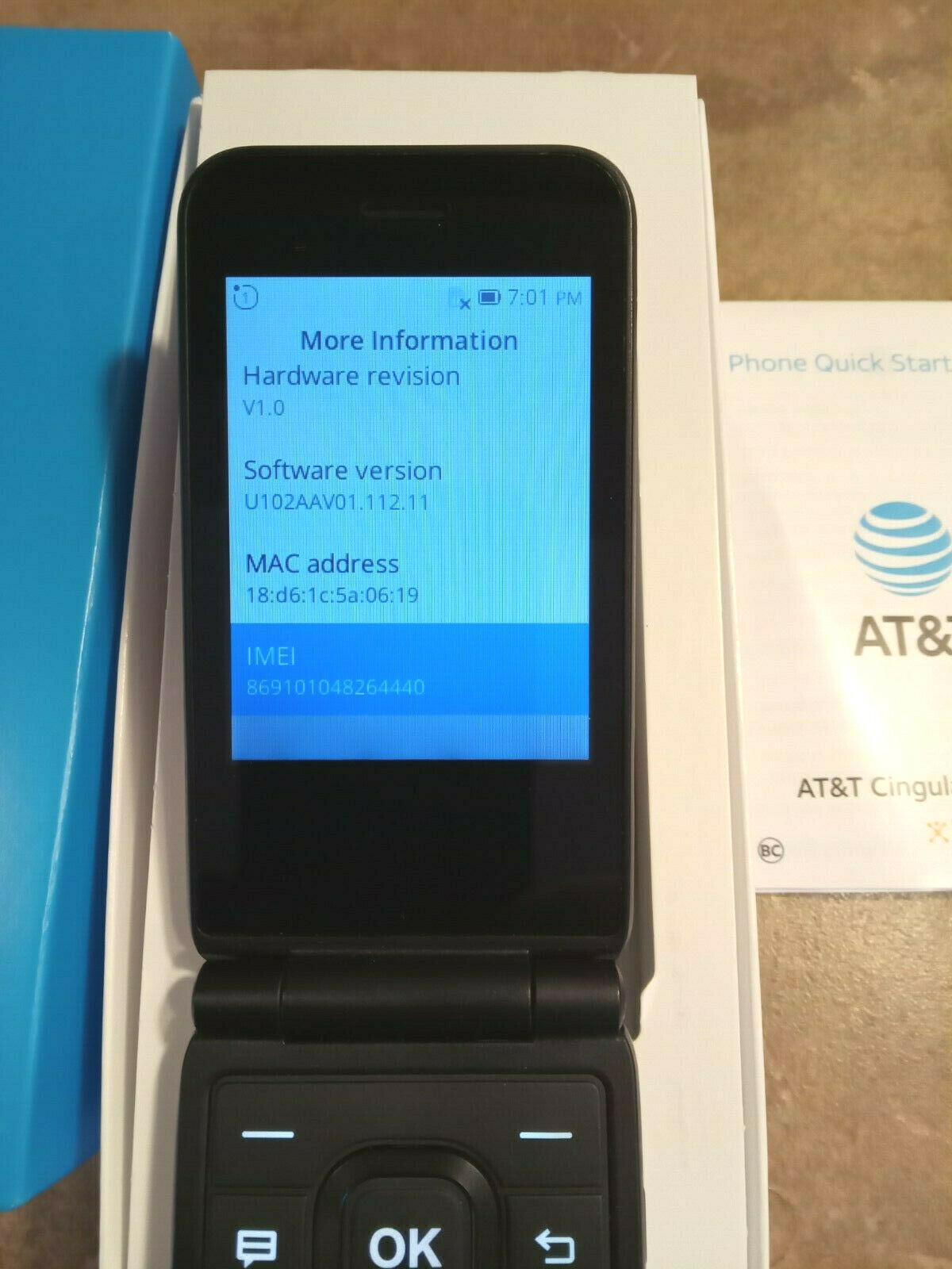 AT&T CINGULAR Flip™ IV Cellular Phone (U102AA) AT&T Only