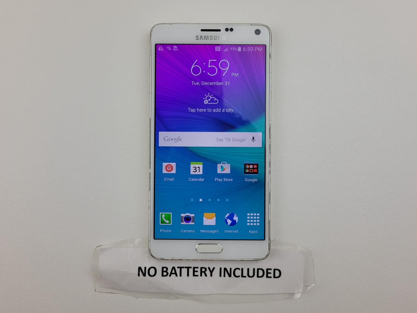 Samsung Galaxy Note 4 (SM-N910A) 32GB (AT&T) Smartphone – Clean IMEI – H1378