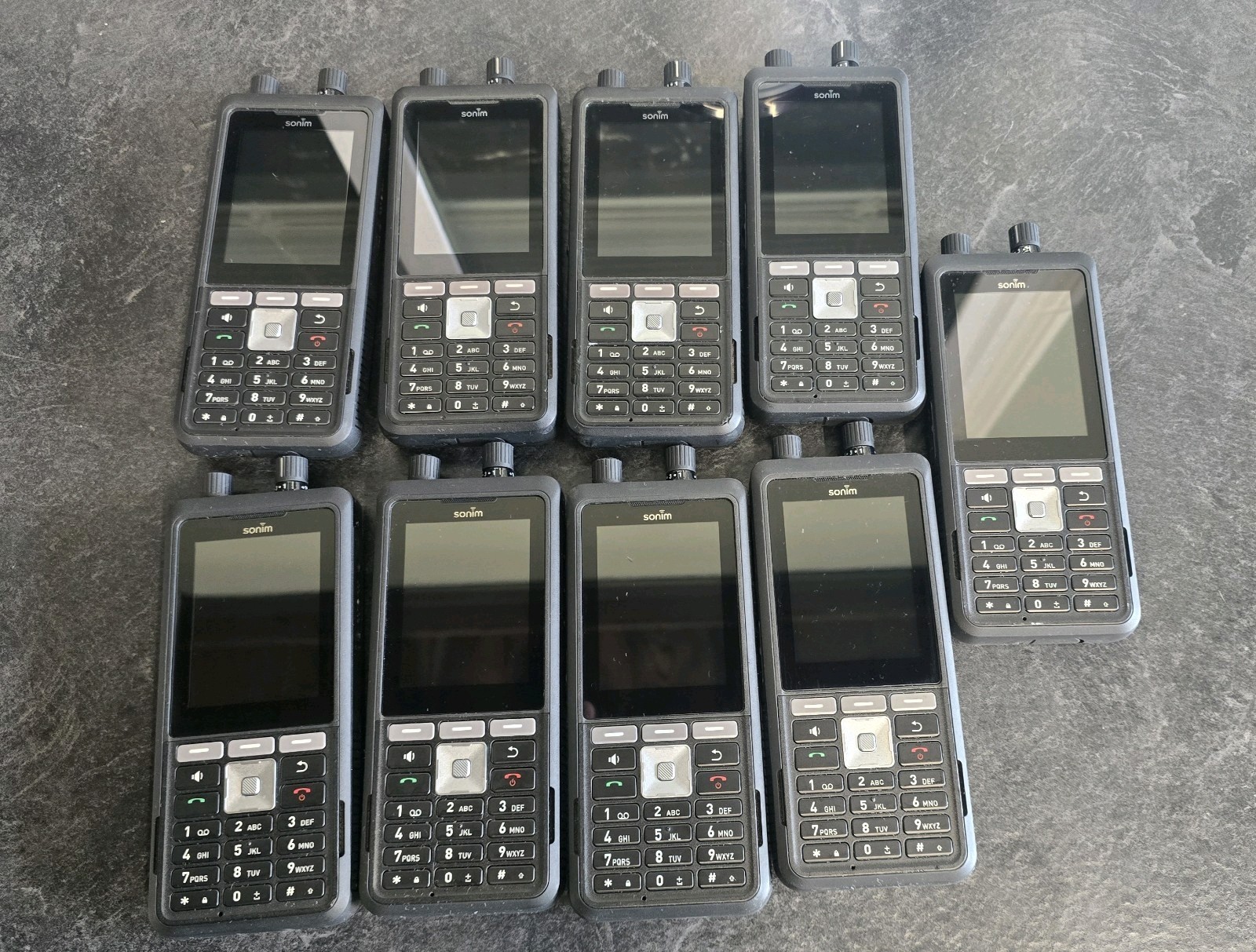 Lot of 9 Sonim XP5 Plus (XP5900) AT&T/FirstNet – Great Condition