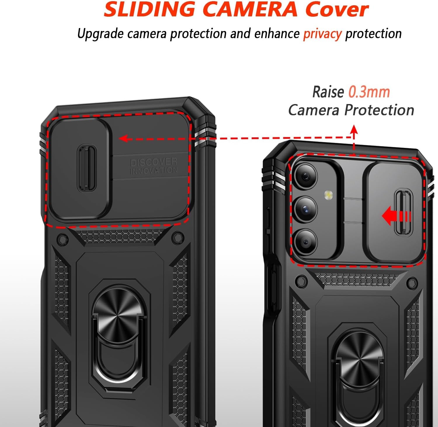 Pink Shockproof Case for Samsung Galaxy S26 Ultra with 2 Screen Protectors & Cam