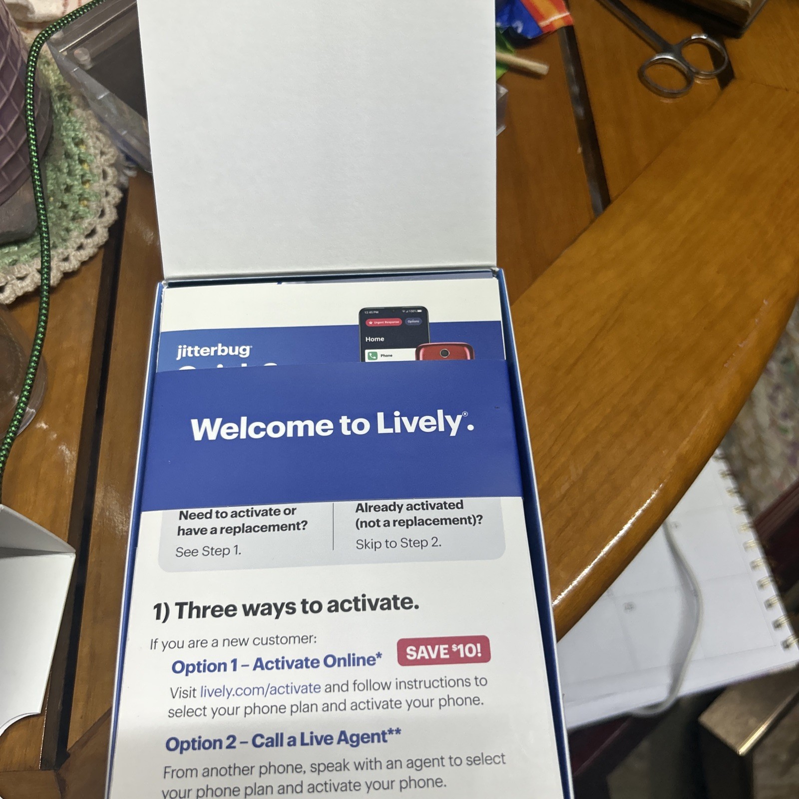 Lively Flip Jitterbug Flip 2 Cell Phone for Seniors. New in box- 🆕