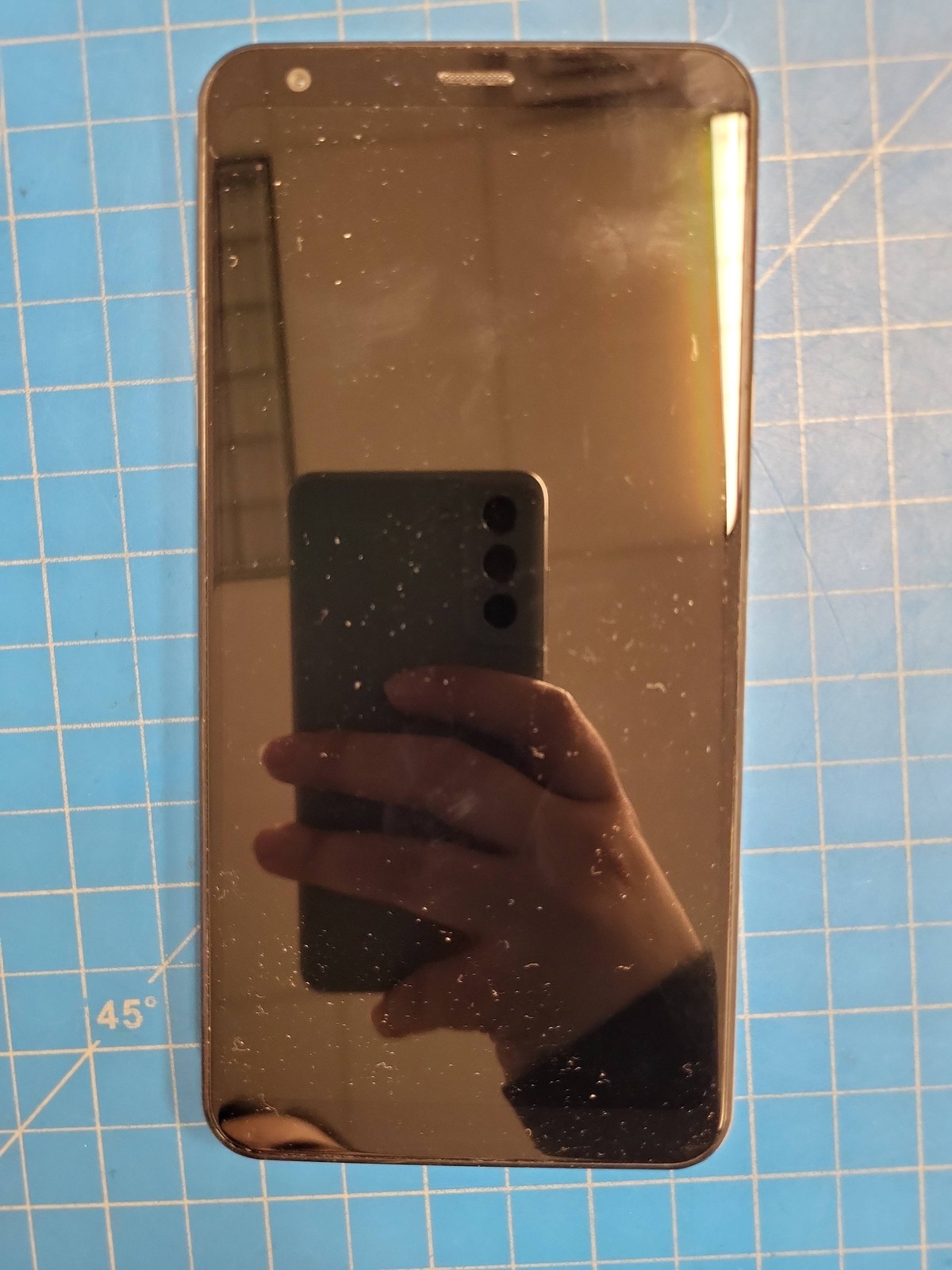 LG Stylo 5 Smartphone White T-Mobile Android Cell Phone 32GB Storage For Parts