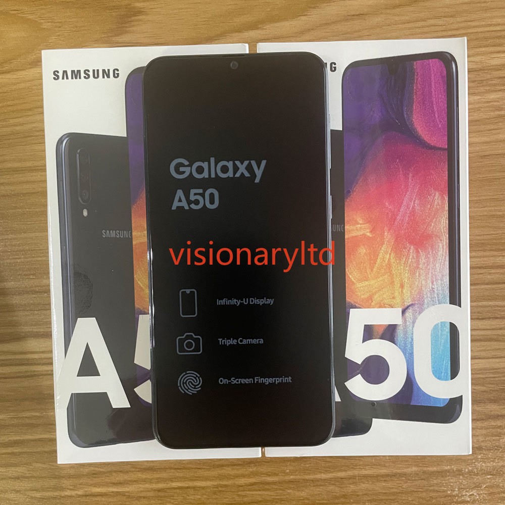 Samsung Galaxy A50 SM-A505U 64GB+4GB RAM 25MP LTE Unlocked Smartphone-New Sealed