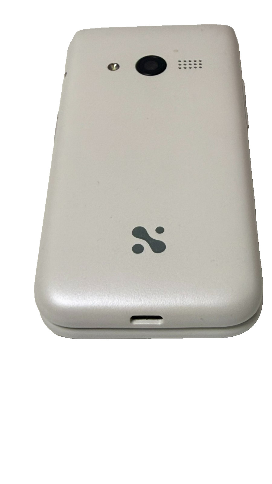 MIVE Style Folder AT-M120 32GB LTE Android 12 Flip Smart Phone White Unlocked
