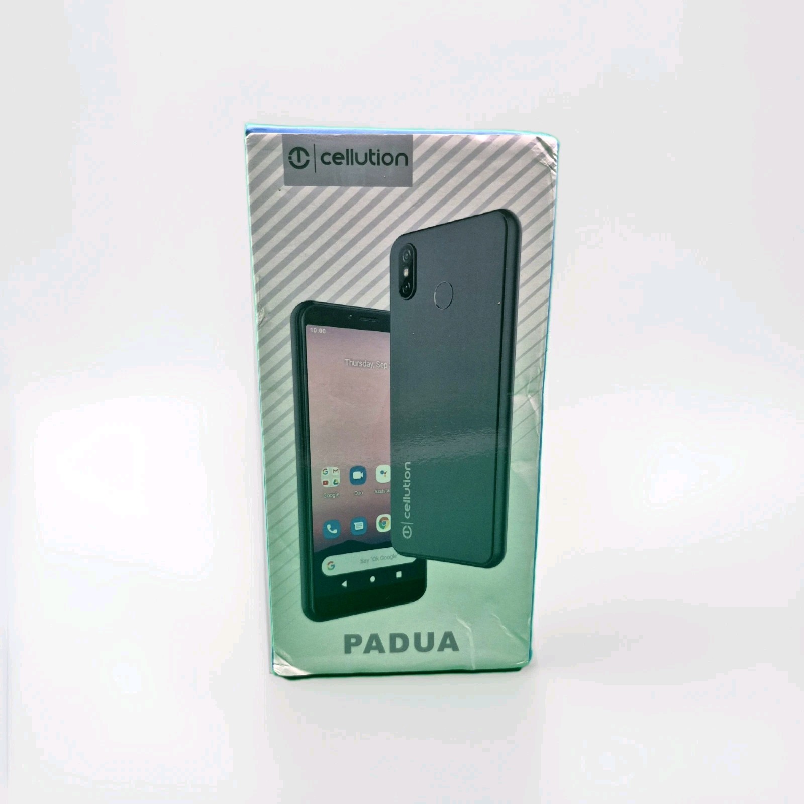 Cellution Padua Modern Android 11 Smartphone Black 32GB Quad Core Unlocked L