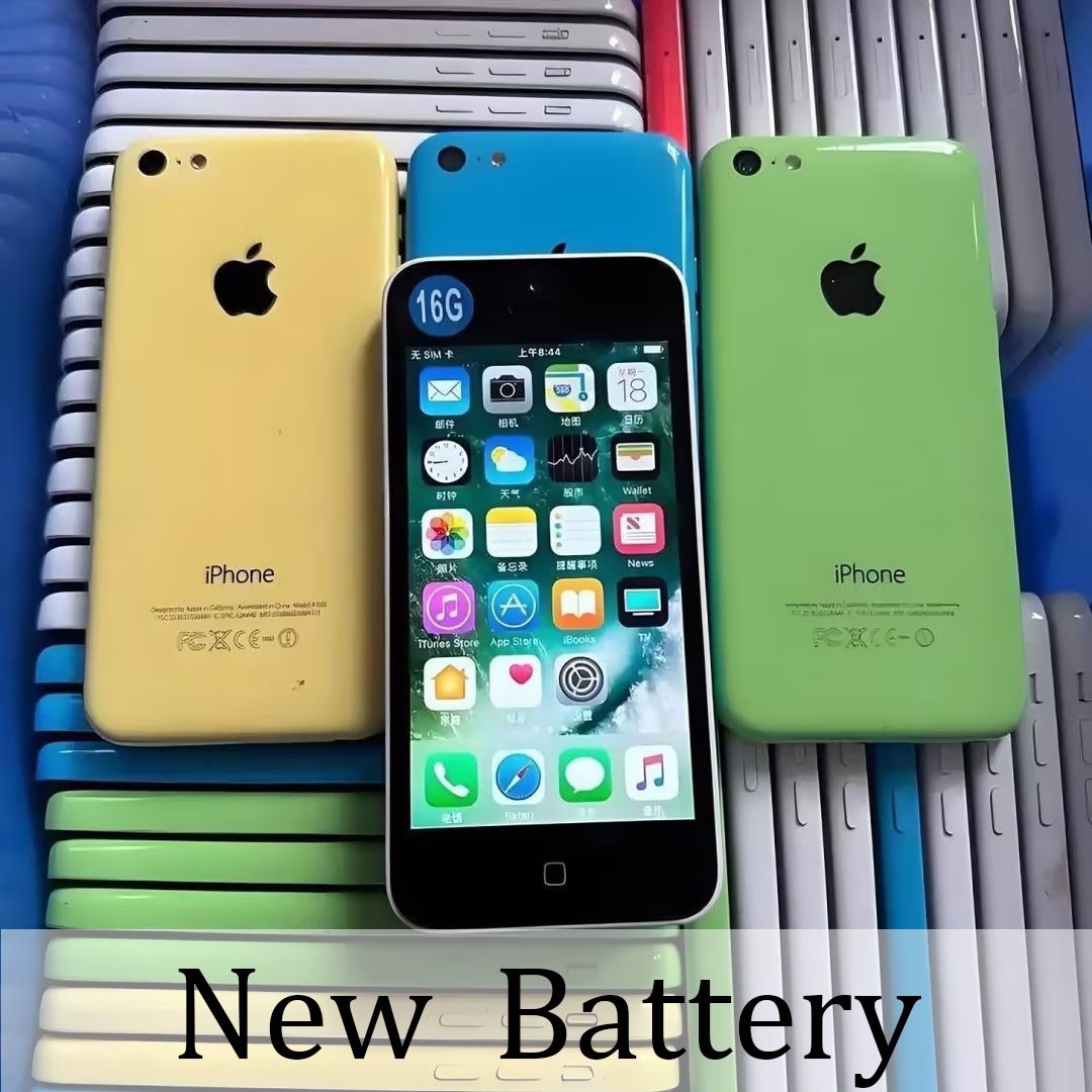 Apple iPhone 5C Unlocked New Battery 8/16/32GB BLUE/GREEN/PINK/WHITE/ YELLOW