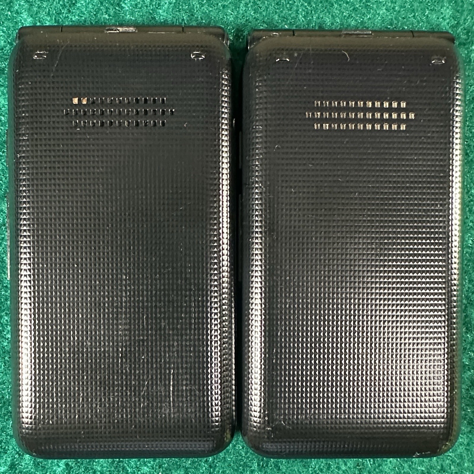 AT&T Cingular Flip IV U102AA 4G LTE Flip Phone KaiOS Black Lot of 2