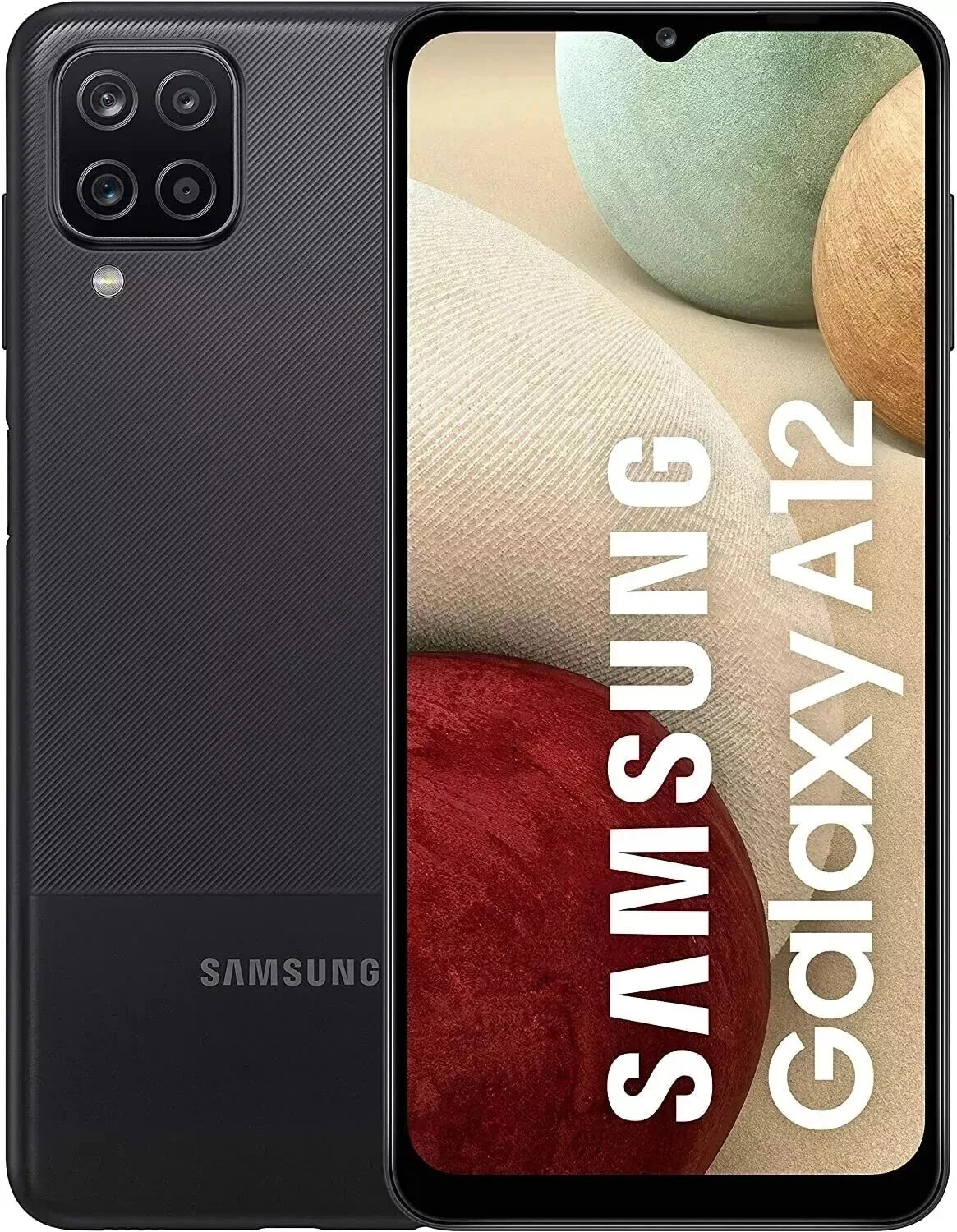 Samsung Galaxy A12 SM-A125U 32GB Black Unlocked 6.5″ Android Smartphone