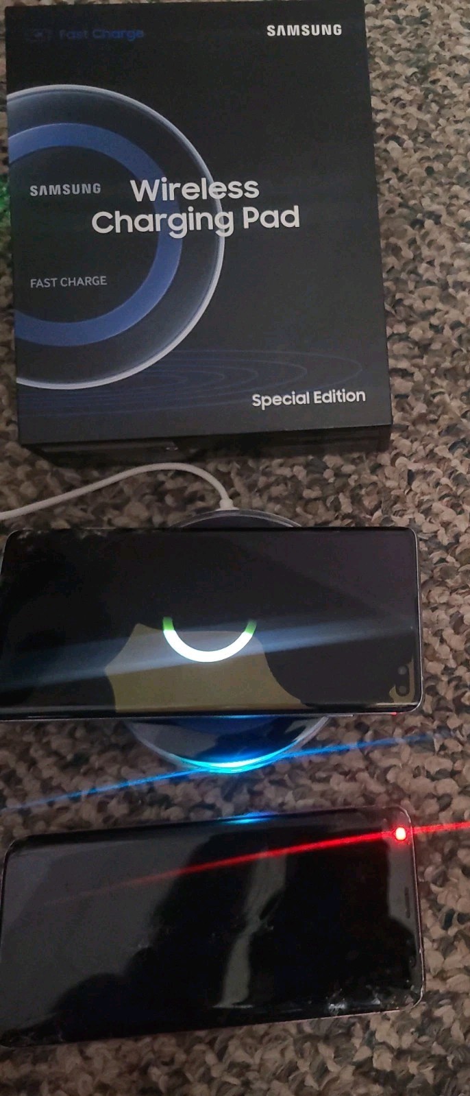 Samsung Galaxy S10+ Plus & Samsung S9 VERIZON UNLOCKED Samsung Wireless Pad!!