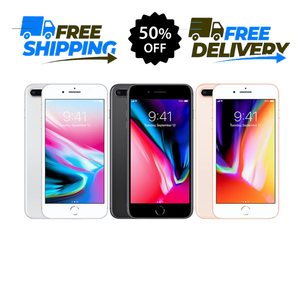 Apple iPhone 8 Plus 64GB CDMA+GSM Unlocked At&t Smartphone A1897/A1864