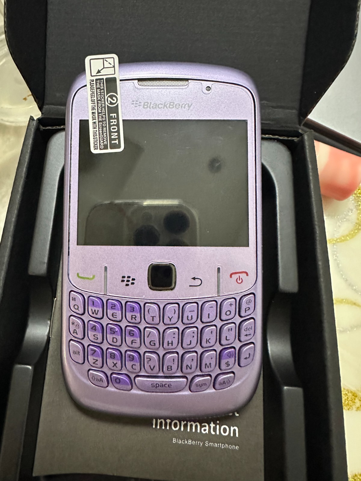 Original BlackBerry Curve 8520 2G Unlocked 2MP Bluetooth Smartphone Gift XMAS