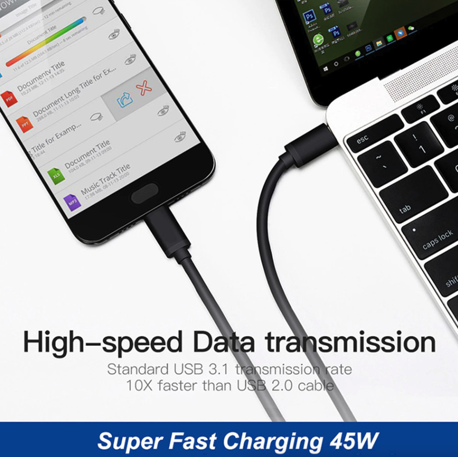 45W USB-C Super Fast Wall Charger + 6FT Cable For Samsung Galaxy S20 S21 S22 S24