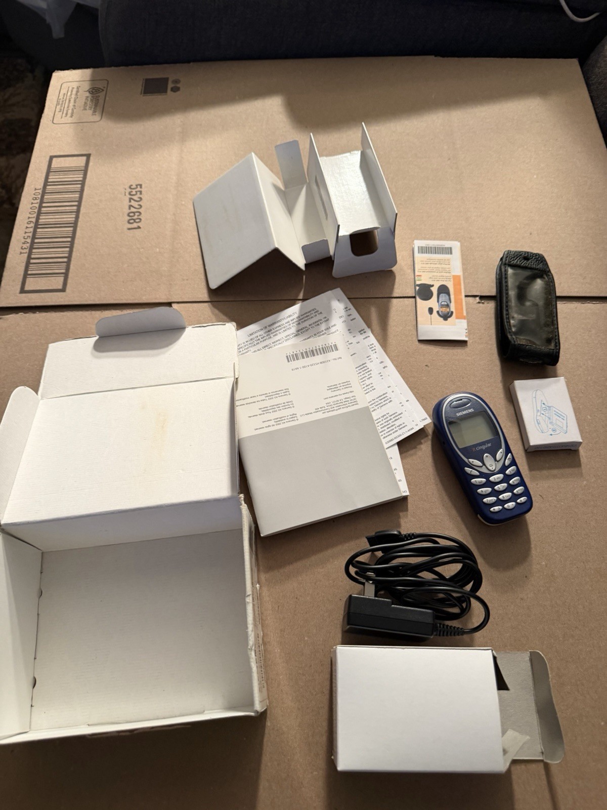 Vintage Siemens A56 (Cingular Wireless) – Complete in Box – Rare Collectible!