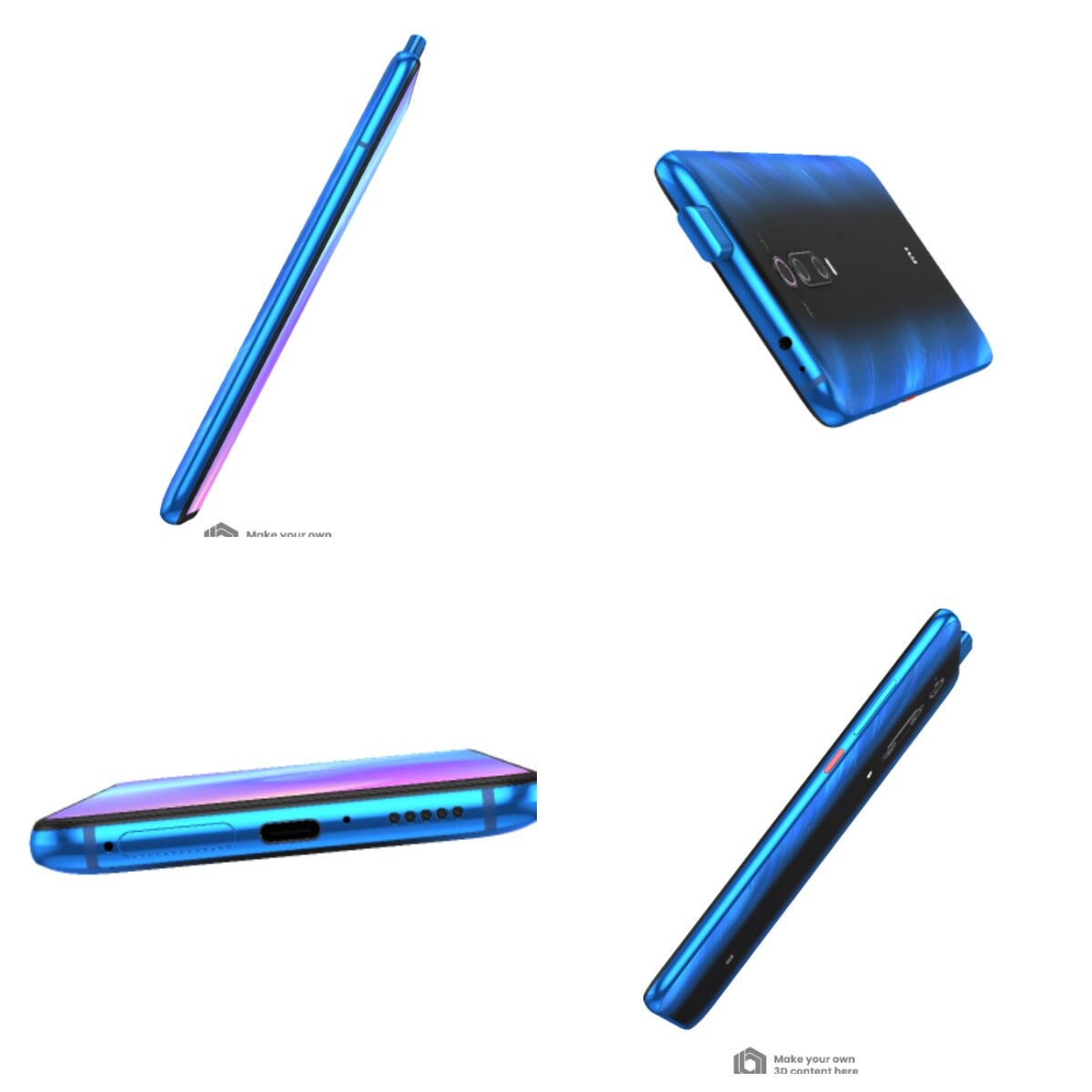 Xiaomi Mi 9T 4G Global version 128/256GB 6/8GB RAM 4000mAh AndroidPhone Dual SIM