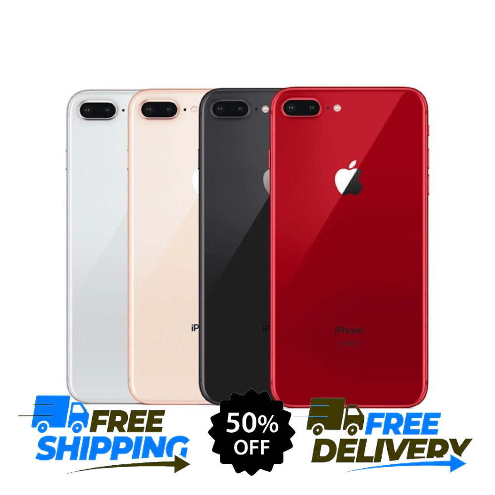 Apple iPhone 8 Plus 64GB Unlocked T-Mobile Verizon At&t iOS LTE Free Return