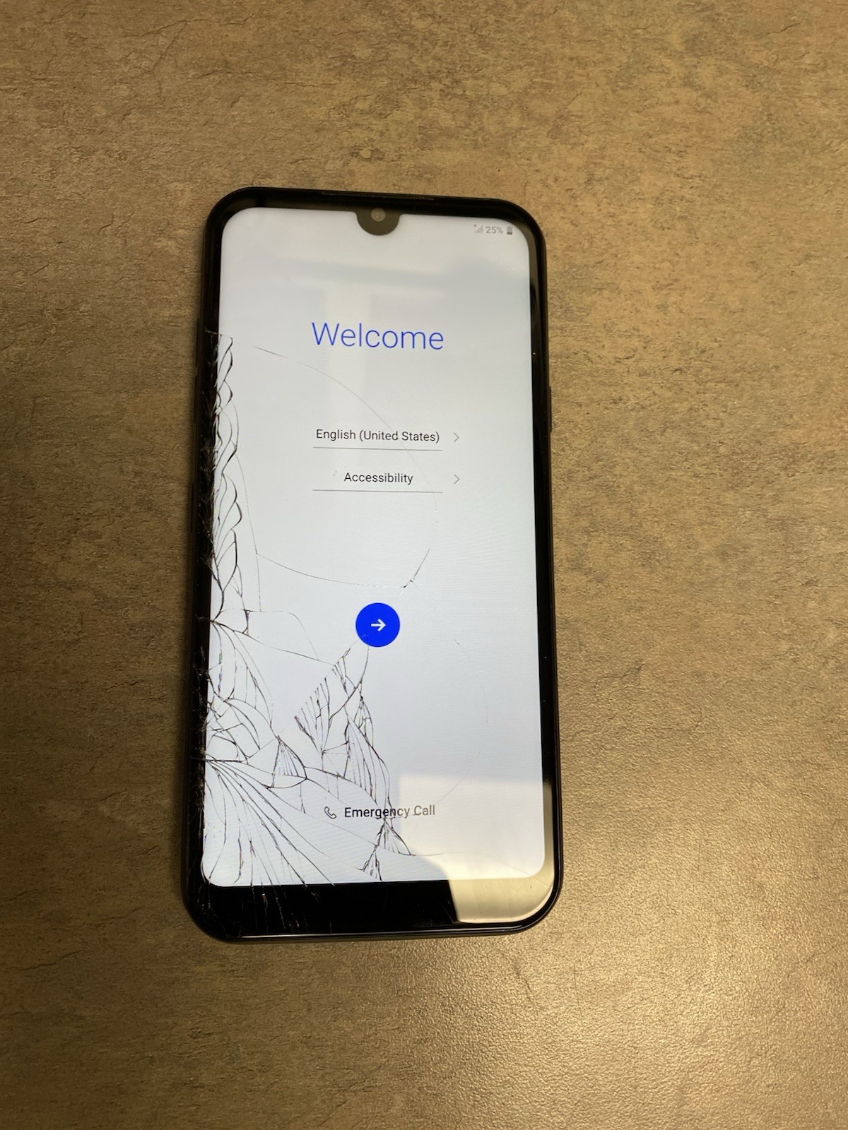 LG K31 Rebel Tracfon 32GB *Cracked Screen*